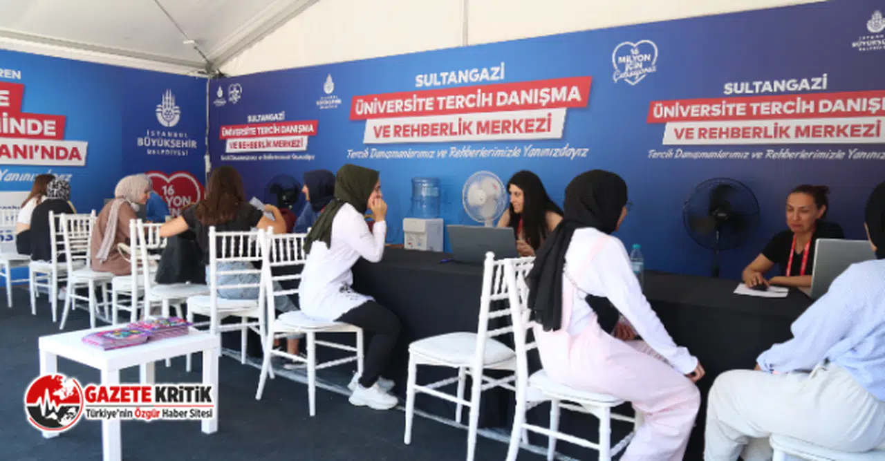 İBB 71 BİN ÜNİVERSİTE ADAYINA ÜCRETSİZ TERCİH DANIŞMANLIĞI YAPT