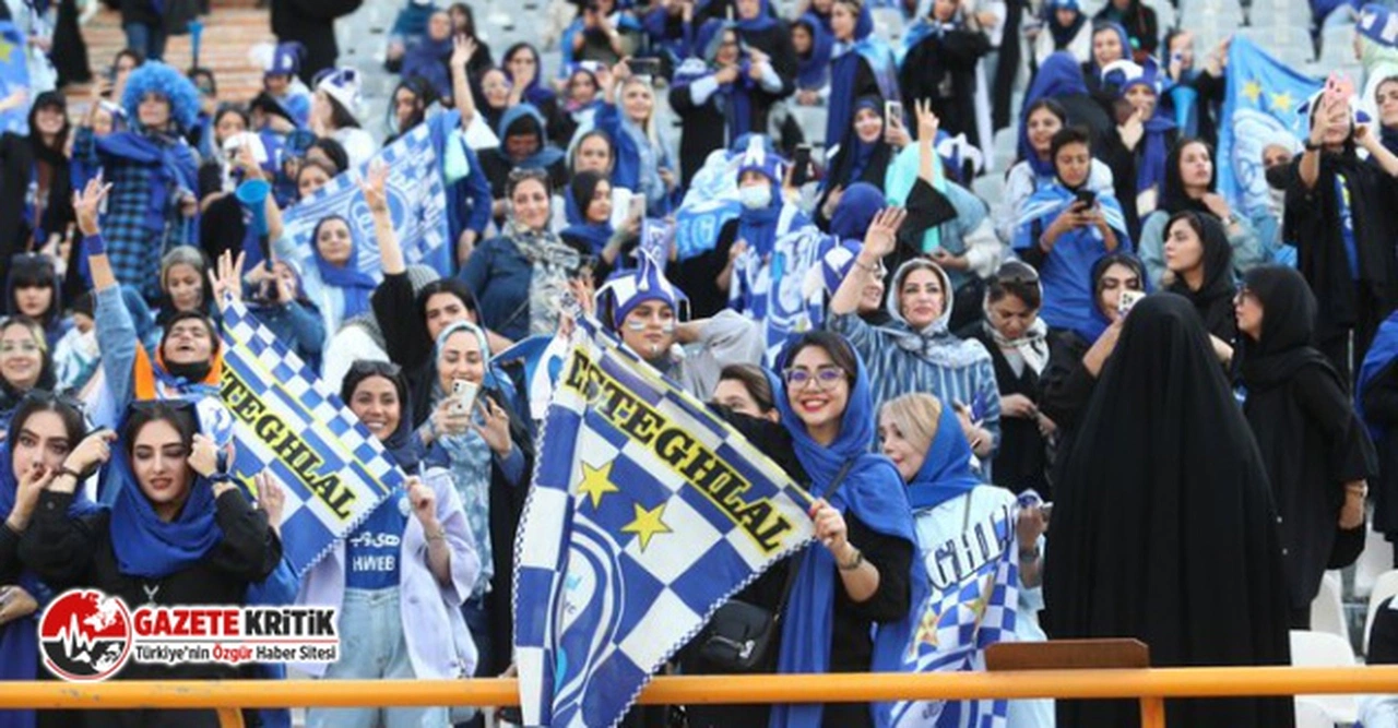 İranlı kadınlar 1979 sonrası ilk kez bir lig maçını stadyumda izledi