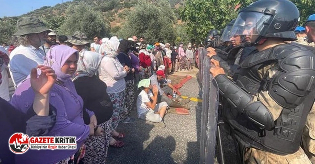 JES’e direnen Mezeköy’e giriş çıkış yasağı getirildi