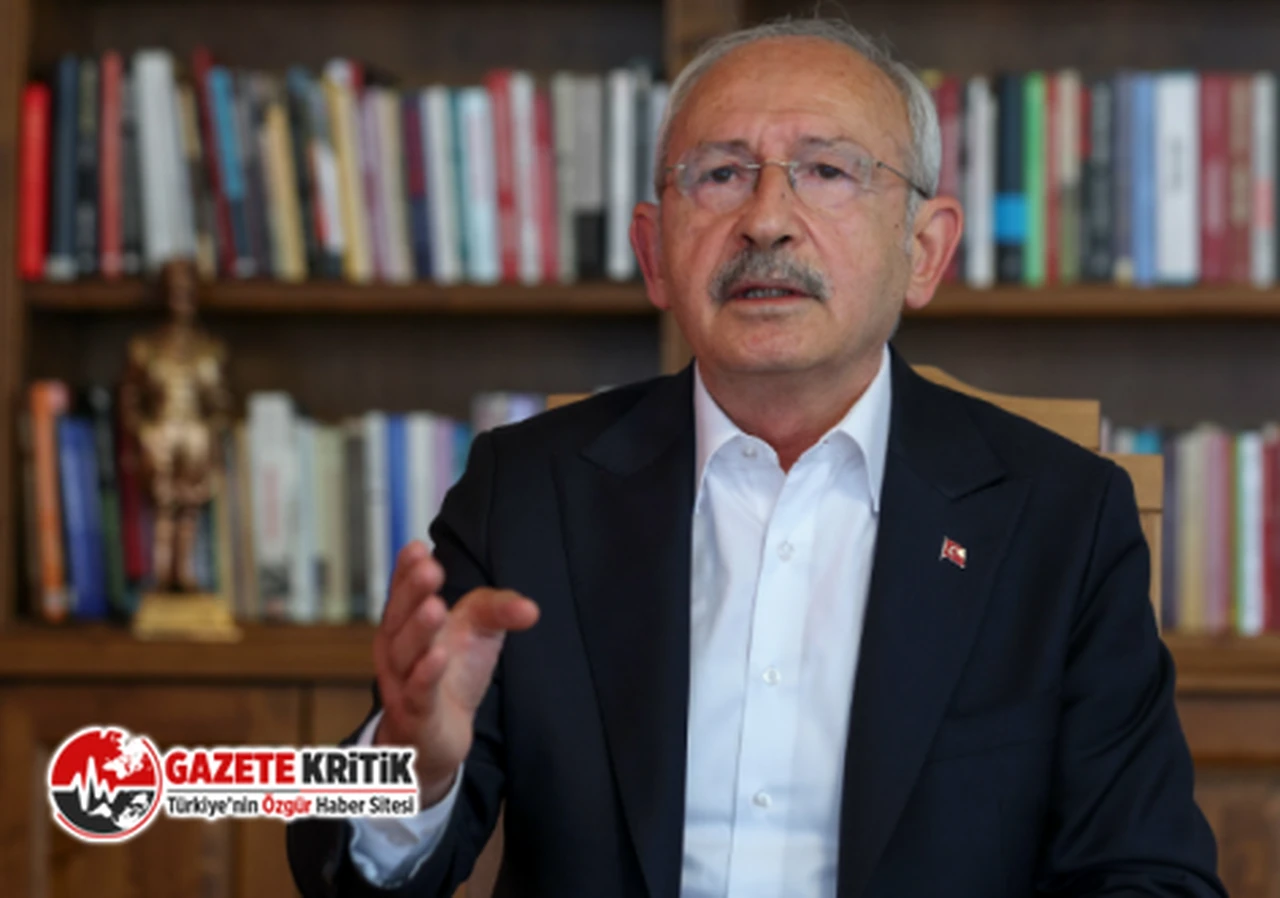 KEMAL KILIÇDAROĞLU: “ERDOĞAN’IN GEMİSİNE BİNİP HALKIMIZI SOYUP, SOĞANA ÇEVİREN HERKES İLE BENİM BİR DERDİM VAR”