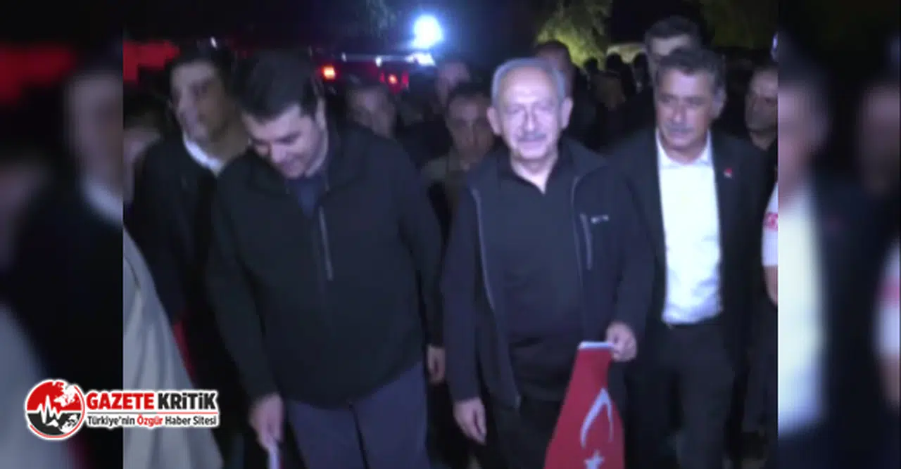 KILIÇDAROĞLU, BÜYÜK TAARRUZ'UN 100. YILINDA, AFYONKARAHİSAR'DAKİ "ZAFER YOLU"NDA 15 KİLOMETRE YÜRÜDÜ