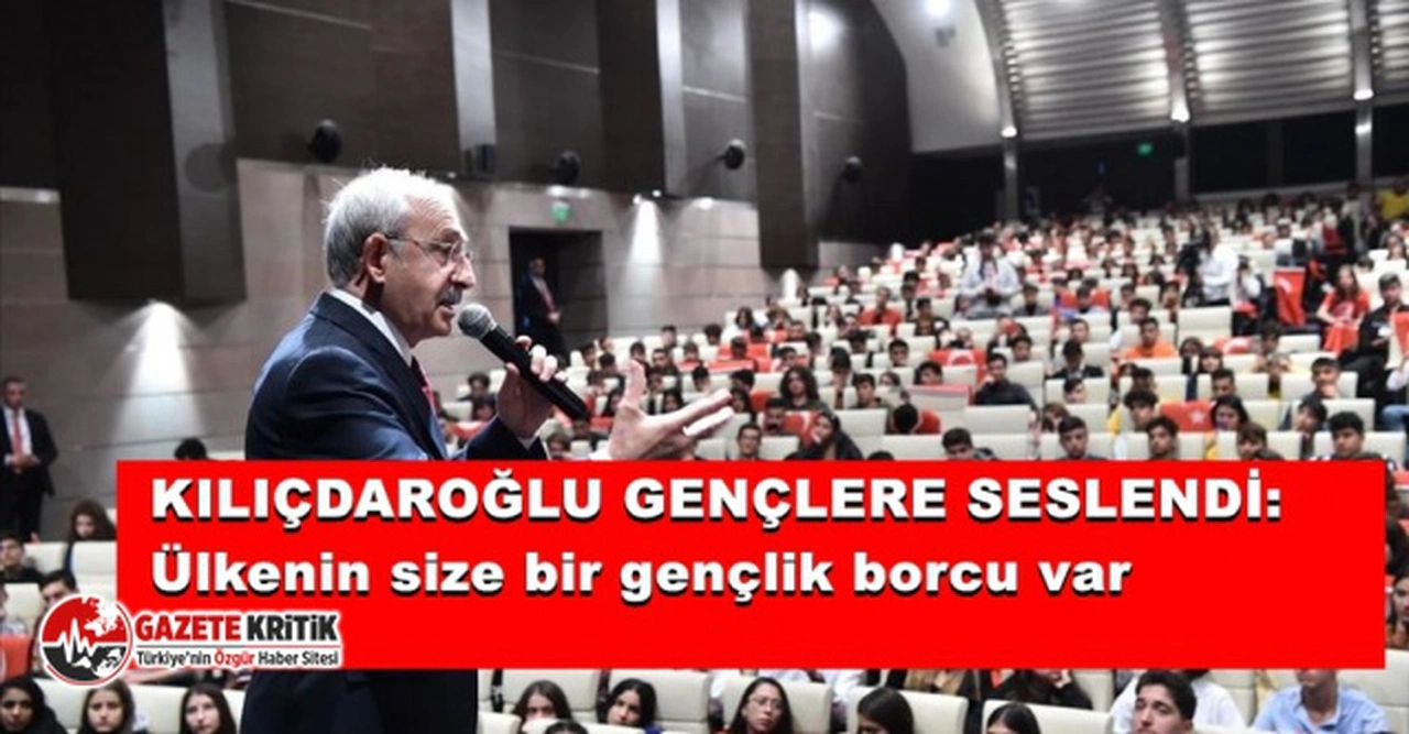 Kılıçdaroğlu gençlere seslendi: 'Gelecek aylarda her türlü provokasyona maruz kalacağız'