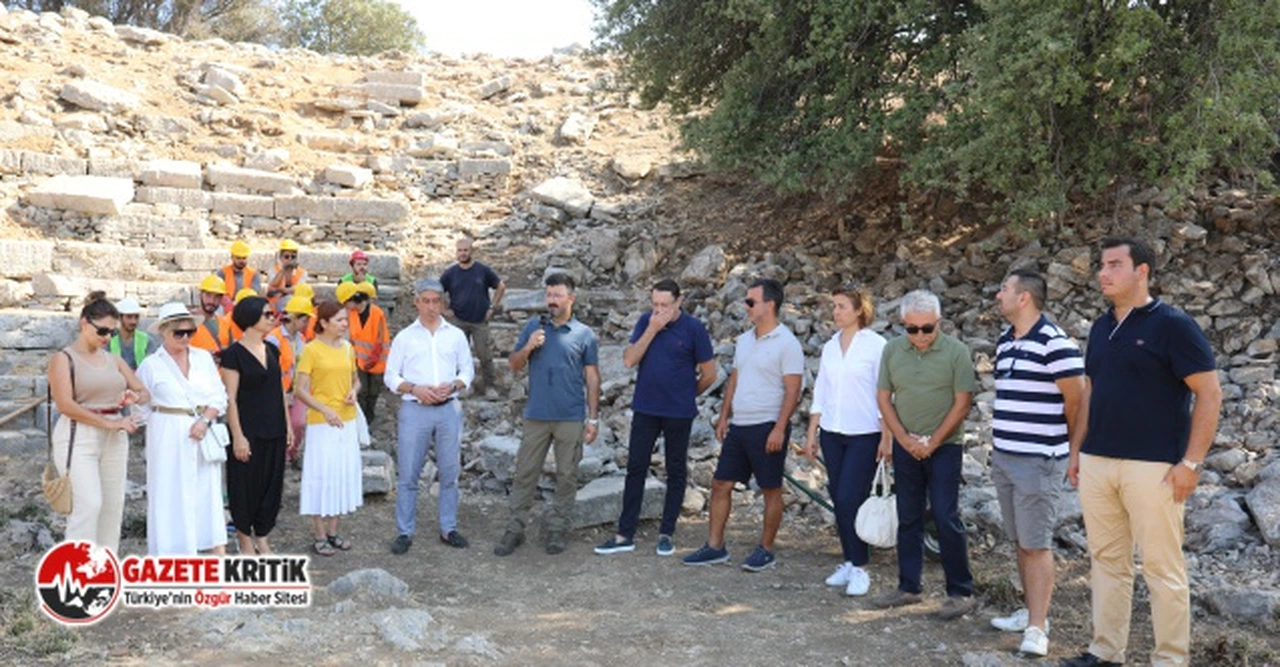 Marmaris Belediyesi: Amos’ta Tiyatro Gün Yüzüne Çıkarılıyor