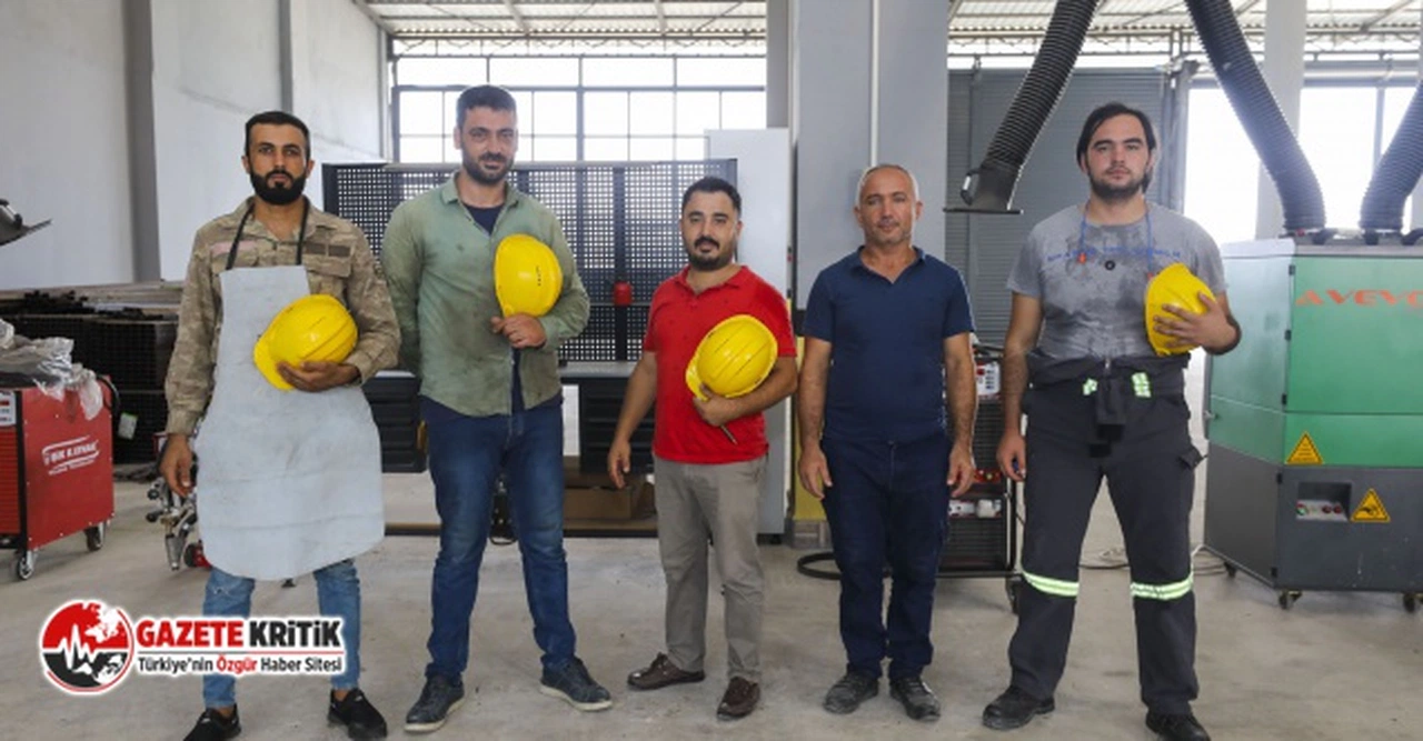Mersin Büyükşehir Belediyesi: Tırmıl Mercek’teki Kaynak Atölyesi’nde Eğitimler Başladı