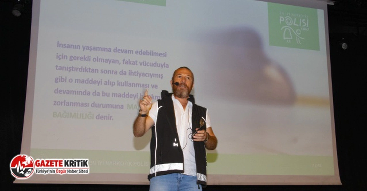 Mersin Büyükşehir Personeline; En İyi Narkotik Polisi Anne, Narkorehber, Gençlik Modülü Eğitimi