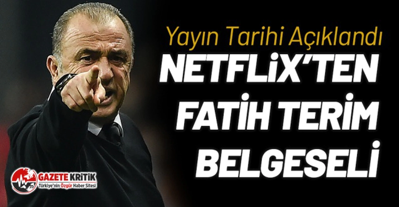 Netflix, Fatih Terim belgeselinin tarihini duyurdu!