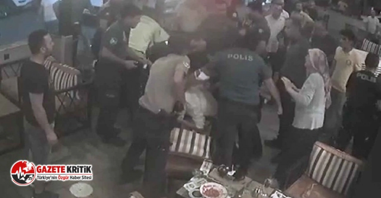 Polis çocuğu olay çıkardı, ekipler kafeyi bastı: Biber gazı, ters kelepçe, gözaltı!