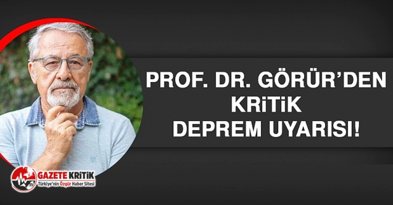 Prof. Dr. Naci Görür'den İzmir-Kuşadası Körfezi'nde yaşanan deprem ile ilgili kritik açıklama!