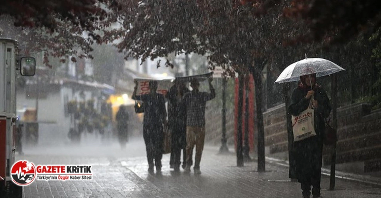 Saat verildi: Meteoroloji'den Marmara için yeni uyarı