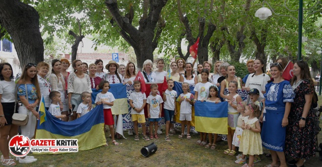 Ukraynalı Savaş Mağdurlarından Kuşadası Belediyesi’ne Teşekkür