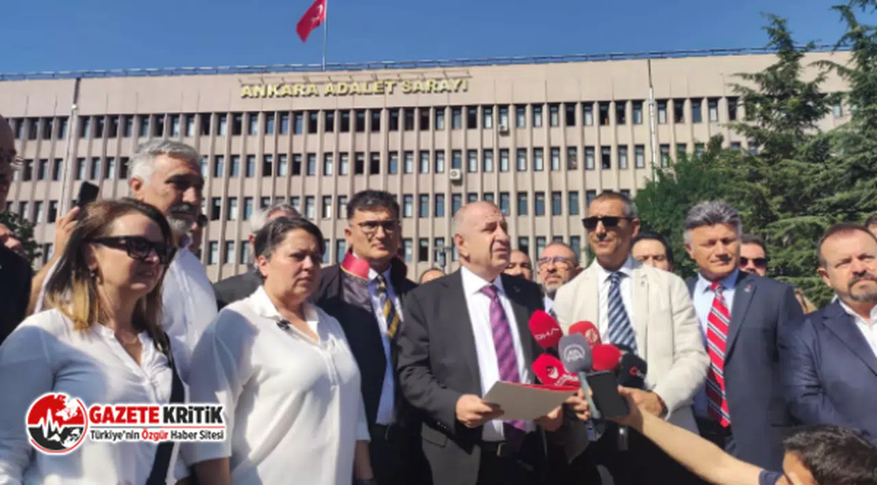 ÜMİT ÖZDAĞ'DAN PEKER’İN RÜŞVET İDDİALARIYLA İLGİLİ SUÇ DUYURUSU: "İHANET İÇİNDE OLAN KİMSE BİZDEN HOŞGÖRÜ BEKLEMESİN"