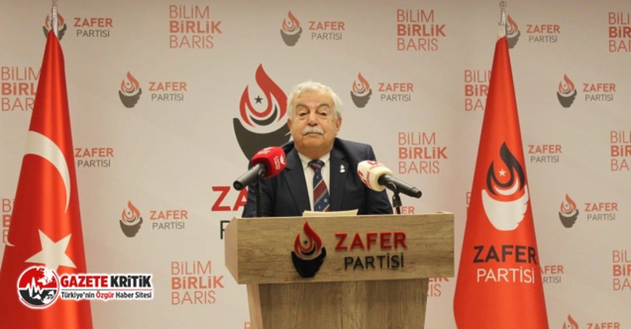 ZAFER PARTİSİ:İKTİDARA BİZ BU SURİYE BATAĞINDAN ÇIKMANIN REÇETESİNİ SUNUYORUZ