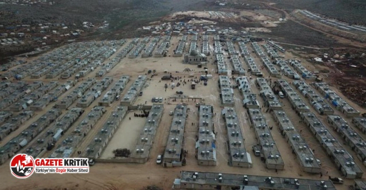 AFAD : Suriye'de 68 bin ev tamamladık hedef 100 bin