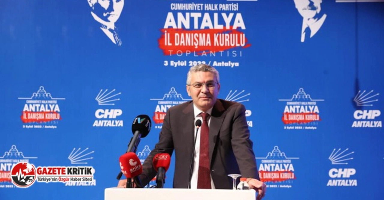 CHP GENEL BAŞKAN YARDIMCISI SALICI: "İKTİDAR TÜRKİYE'NİN MİLLİ DEĞERLERİ İLE SORUN YAŞIYOR"