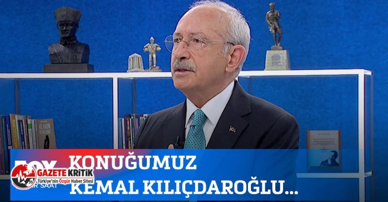 CHP GENEL BAŞKANI KEMAL KILIÇDAROĞLU, FOX TV CANLI YAYININA KONUK OLACAK