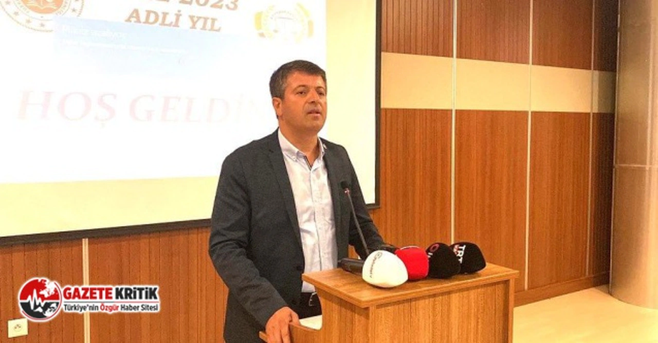 CHP'Lİ TUTDERE ADLİ YIL AÇILIŞINDA YARGI MENSUPLARINA SESLENDİ