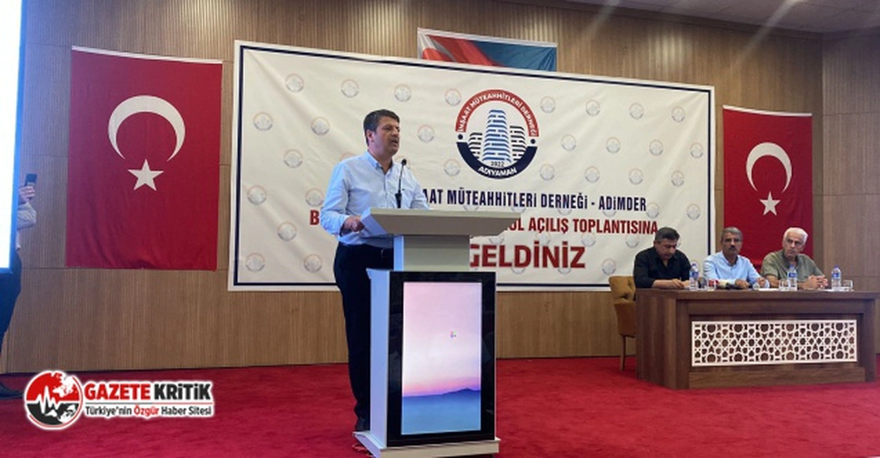 CHP'Lİ TUTDERE: İNŞAAT SEKTÖRÜNÜN BAZI KALEMLERİNDE YÜZDE 500’LERE VARAN ARTIŞLAR MEYDANA GELDİ