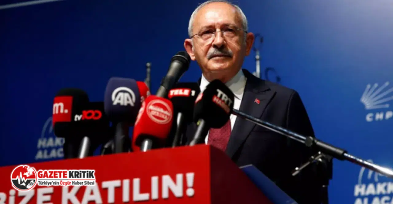 CHP lideri Kılıçdaroğlu'ndan çiftçilere kredi mesajı