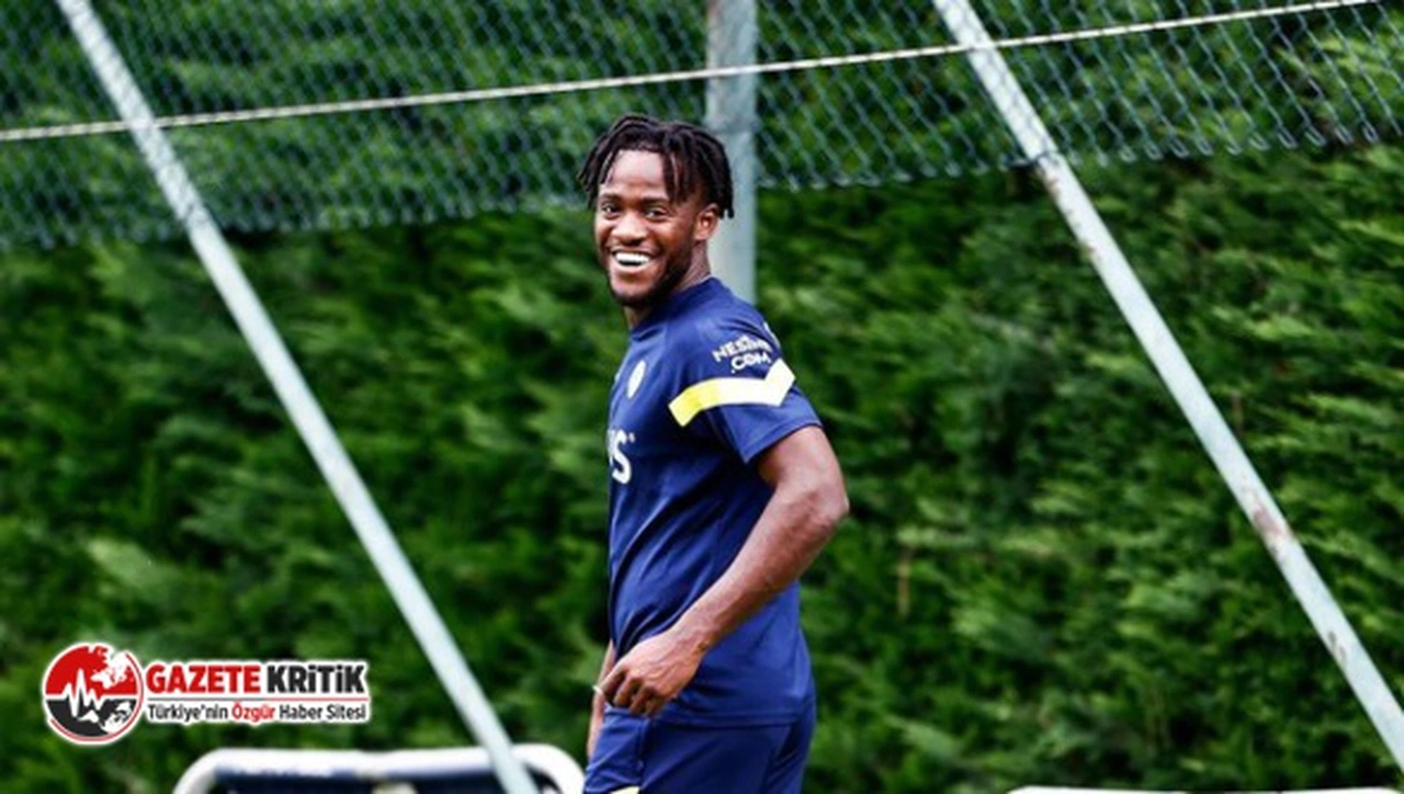 Fenerbahçe'de Michy Batshuayi çalışmalarına başladı