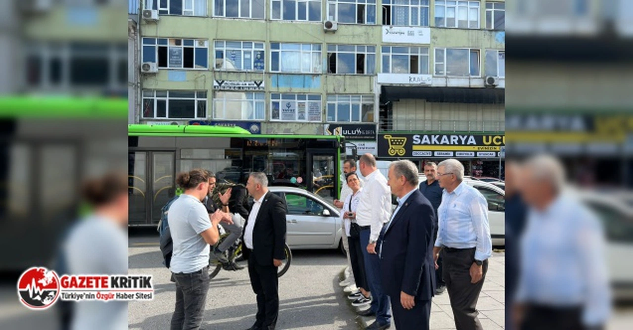 İYİ Partili Dokumacı, sokak sokak esnafı dinliyor