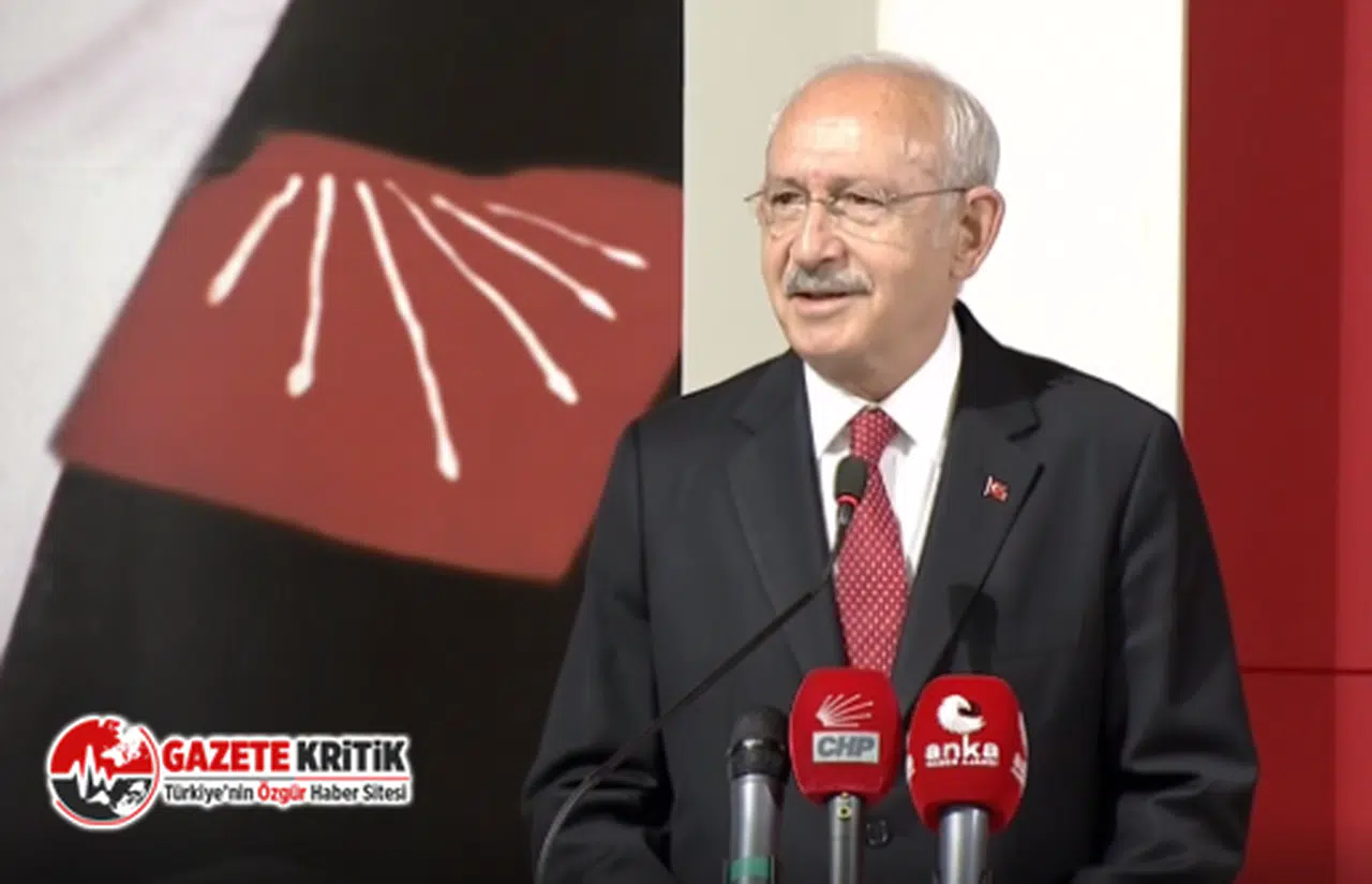 KILIÇDAROĞLU:TÜRKİYE’Yİ YÖNETENLERİN BİRİLERİNE EL AVUÇ AÇMASINI ASLA KABUL ETMİYORUZ