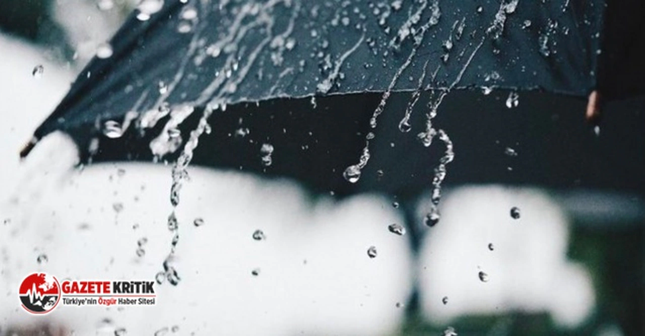 Meteoroloji uyardı: Sağanak yağış geliyor