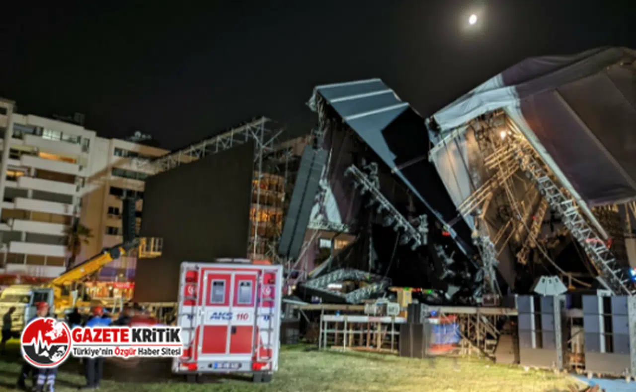 Tarkan konseri için kurulan platformun yıkılmasına inceleme