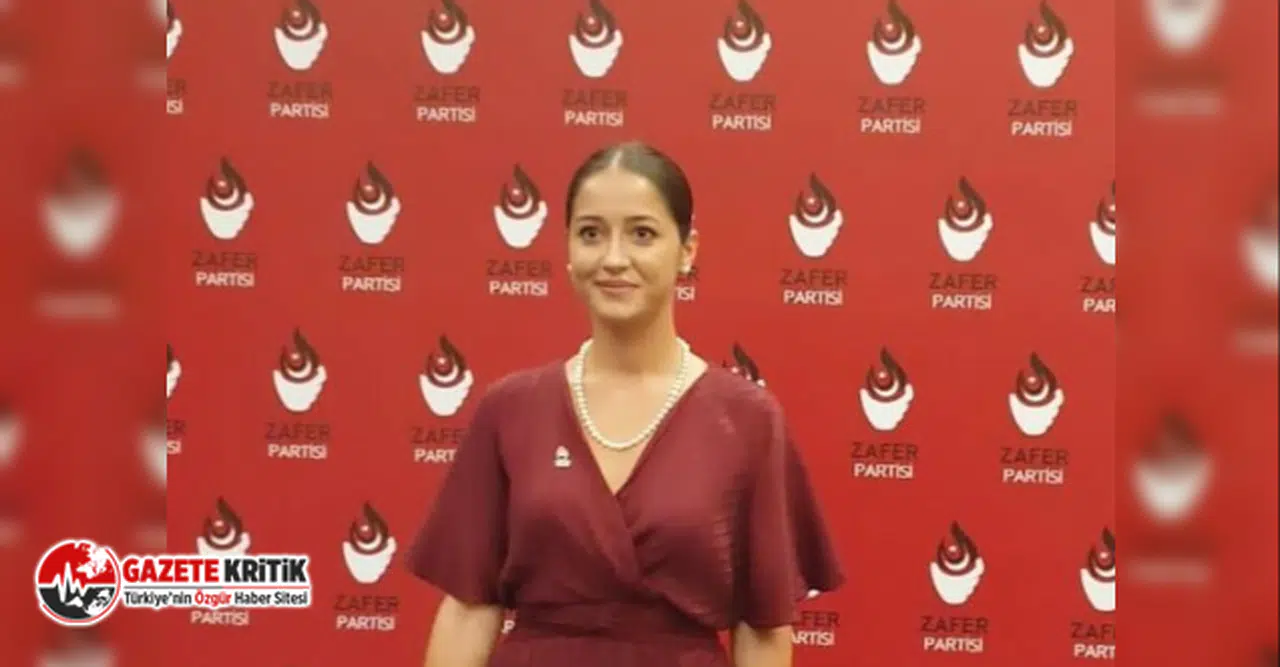 ZAFER PARTİSİ GENEL BAŞKAN YARDIMCISI SEVDA GÜL TUNÇER, GÖREVİNDEN VE PARTİSİNDEN İSTİFA ETTİ