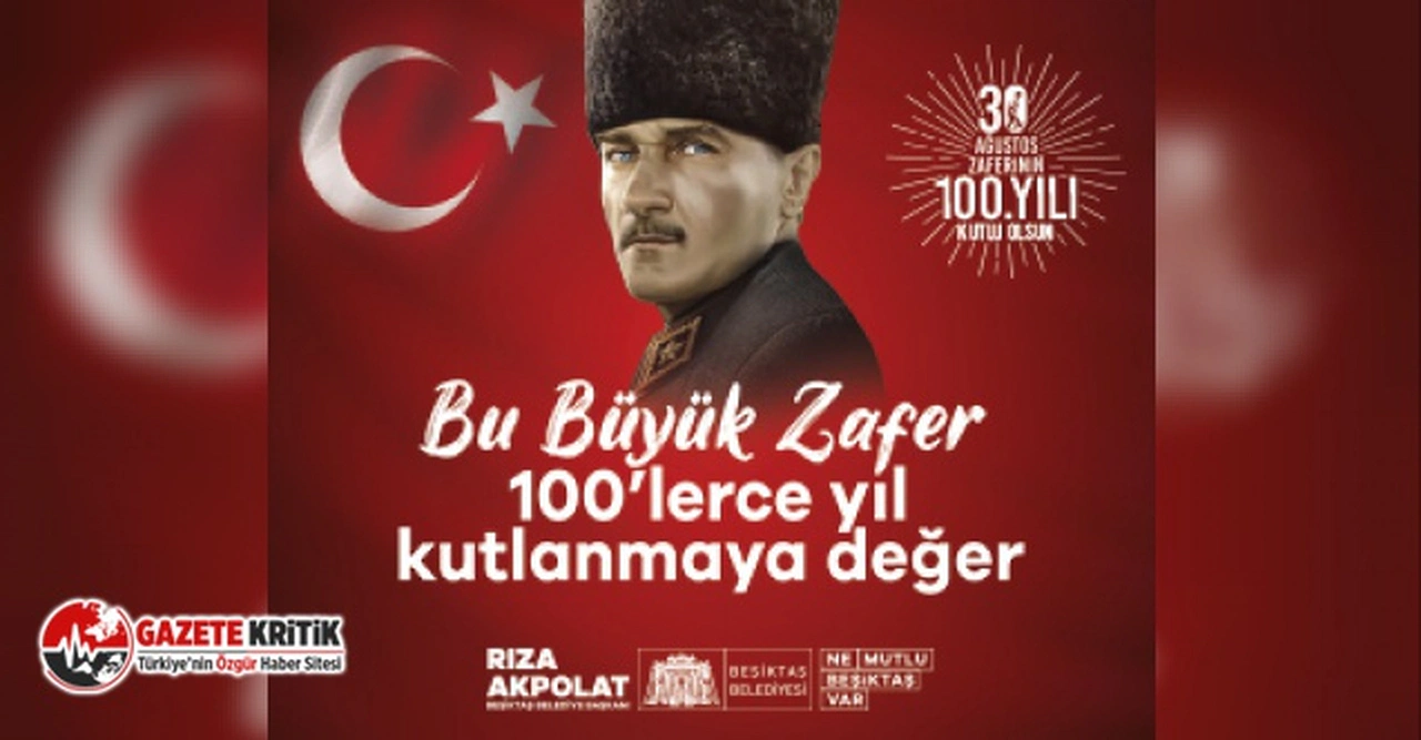 ZAFERİN 100. YILI BEŞİKTAŞ’TA ZAFER YÜRÜYÜŞÜ VE KENAN DOĞULU KONSERİ İLE KUTLANACAK