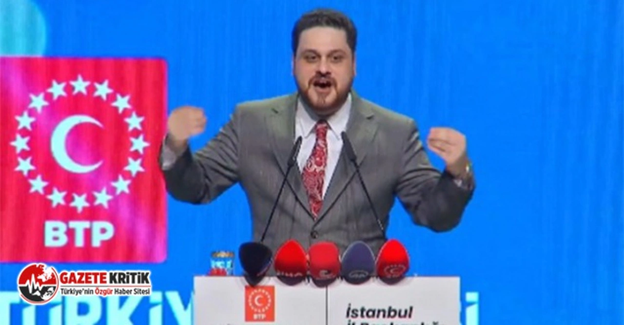 BTP LİDERİ HÜSEYİN BAŞ:DÜN BİR VİZYON AÇIKLADILAR, İÇİNDE 'CUMHURİYET' YOK