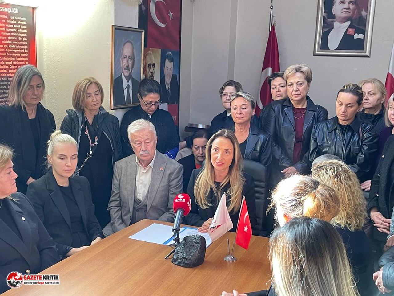 CHP KADIN KOLLARI GENEL BAŞKANI AYLİN NAZLIAKA’NIN AMASRA FACİASINA İLİŞKİN BASIN AÇIKLAMASI