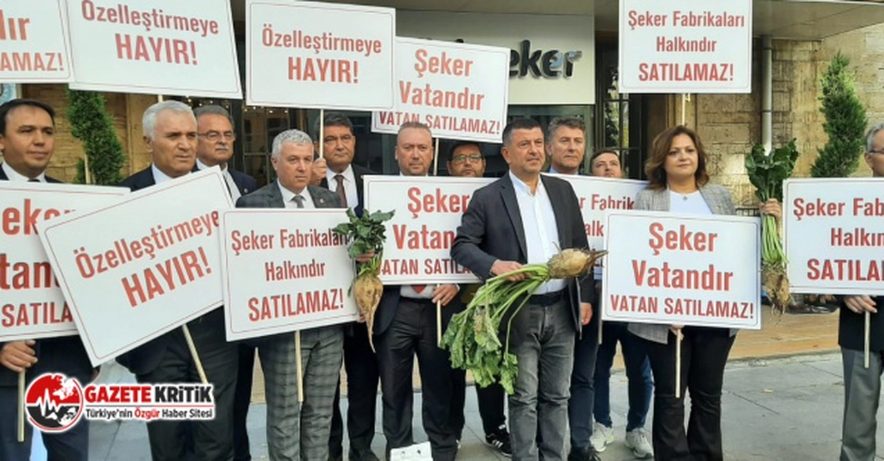CHP'Lİ AĞBABA: SATILAN ŞEKER FABRİKALARINI KAMULAŞTIRACAĞIZ