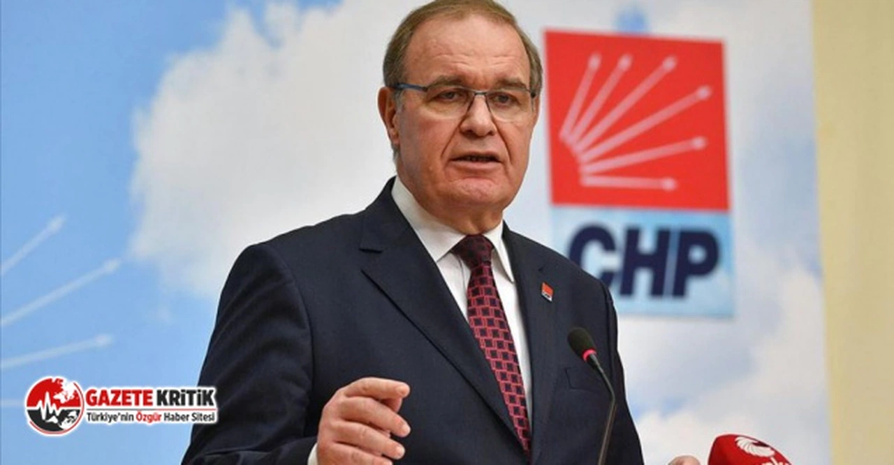 CHP SÖZCÜSÜ FAİK ÖZTRAK:“KAYNAĞI BELİRSİZ PARA GİRİŞİNDEKİ REKORUN SEBEBİ NE?”