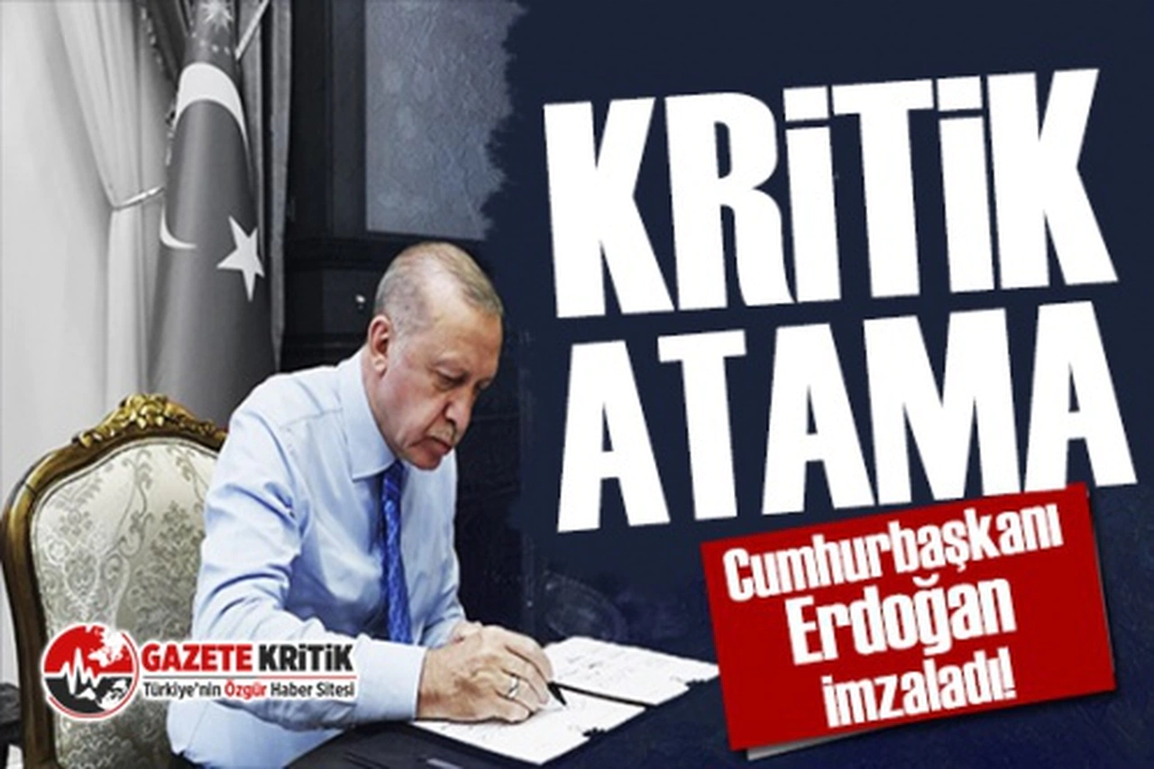 Cumhurbaşkanı Erdoğan 2 yeni danışman atadı!
