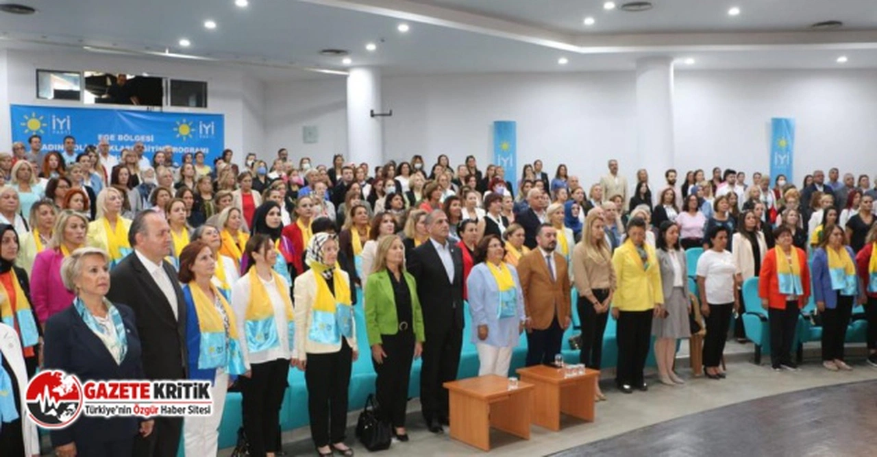 İZMİR'DE İYİ PARTİ KADIN POLİTİKALARI RÜZGARI ESTİ!