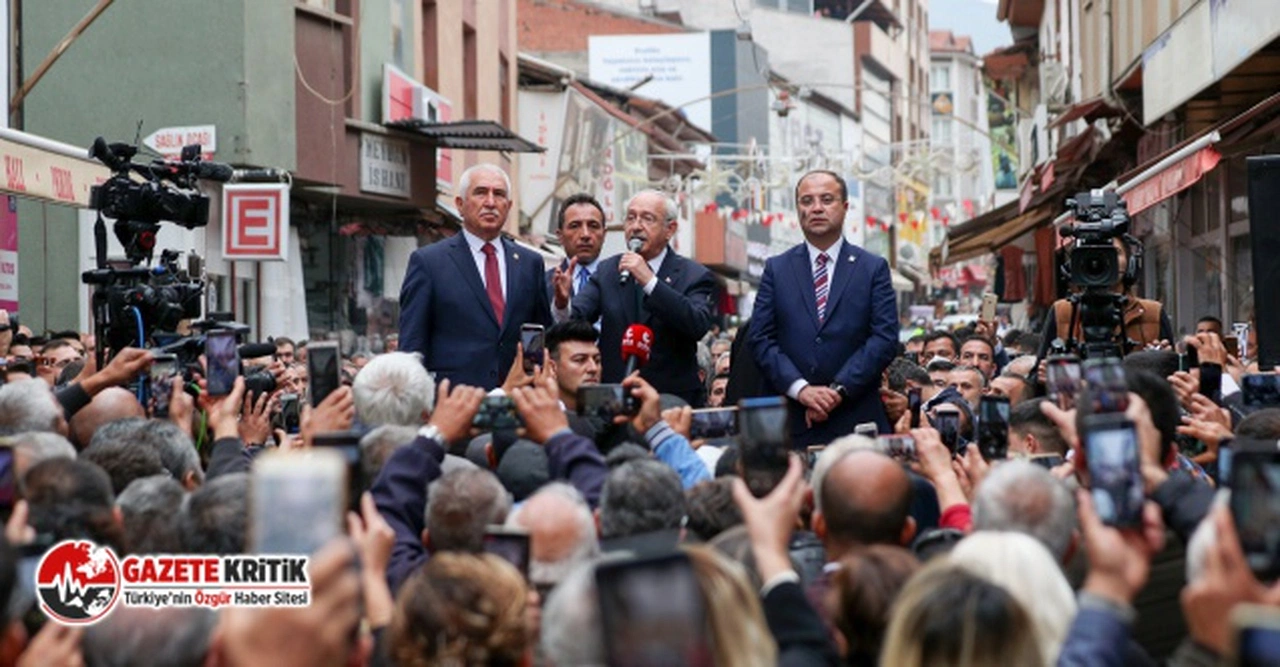 KILIÇDAROĞLU ERDOĞAN'A MEYDAN OKUDU:“YÜREĞİN VARSA, CESARETİN VARSA, HESAP VERİLECEK HİÇBİR ŞEYİN YOKSA GELİRSİN KARŞIMA”