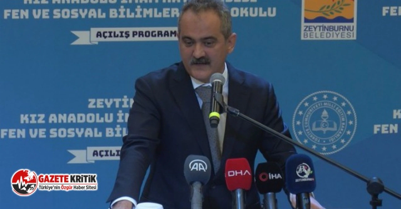 Milli Eğitim Bakanı Mahmut Özer'den başörtüsü yorumu!