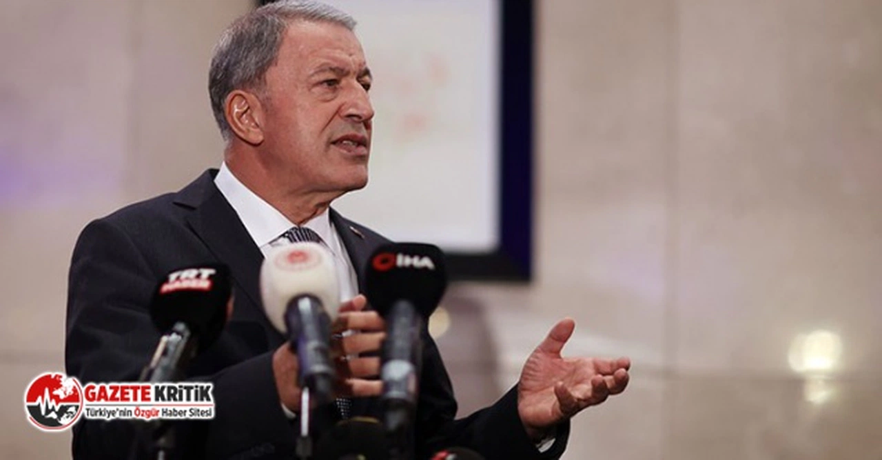 Milli Savunma Bakanı: Türk Silahlı Kuvvetlerinin envanterinde kimyasal silah yok