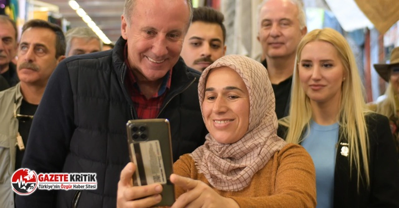 Muharrem İnce'ye İstanbul'da yoğun ilgi!