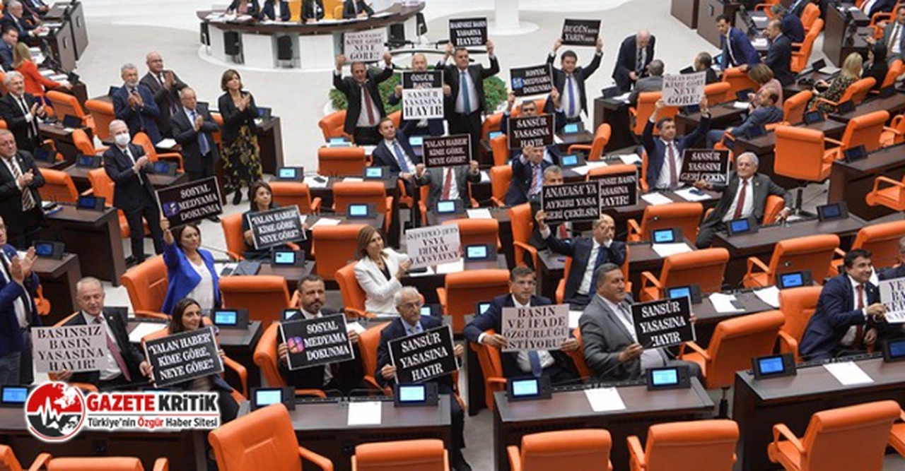SANSÜR YASASI TEKLİFİNDE, ÜÇ YILA KADAR HAPİS CEZASI ÖNGÖREN 29. MADDE KABUL EDİLDİ