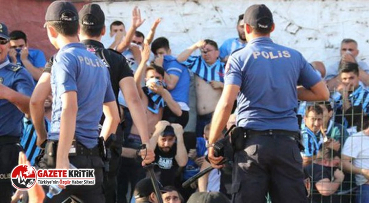 ADANA DEMİRSPOR TARAFTARINA ŞİDDET MECLİSTE