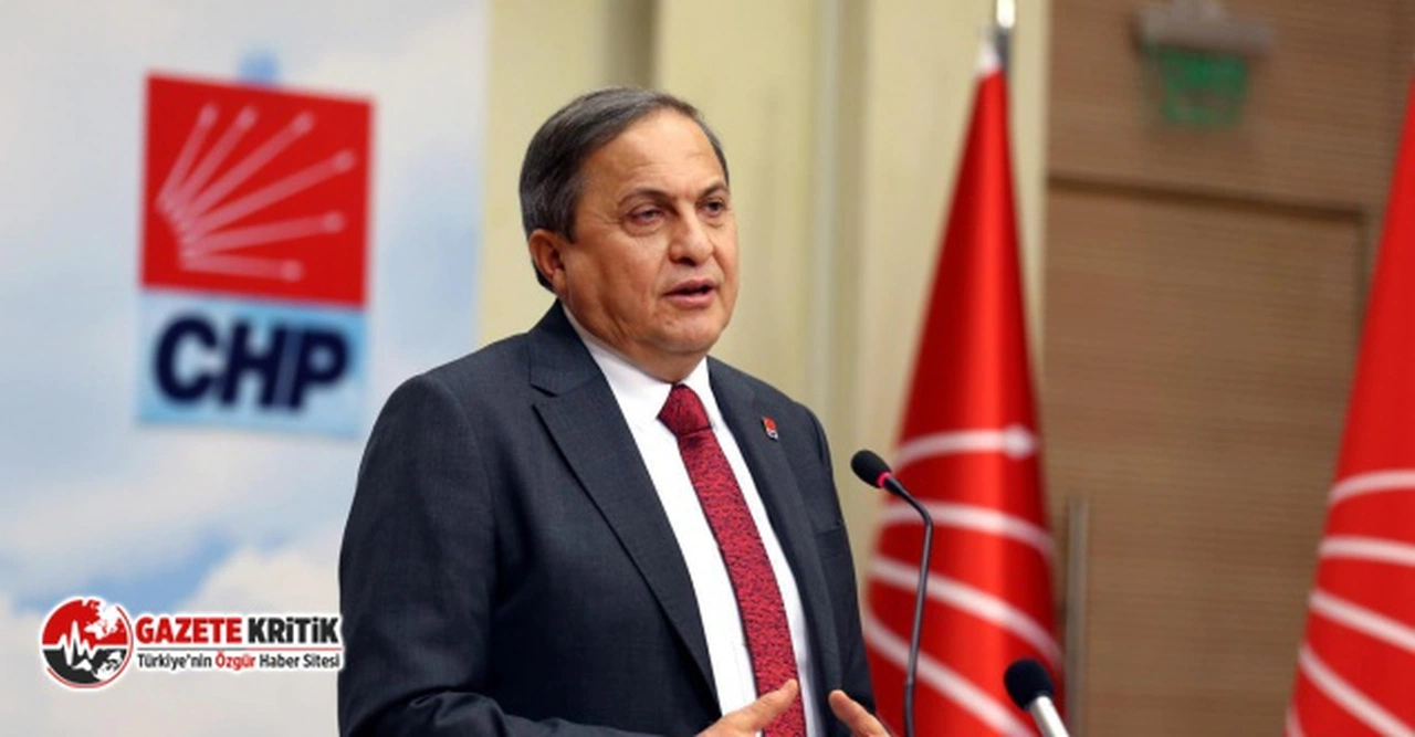 CHP GENEL BAŞKAN YARDIMCISI SEYİT TORUN: “SEN BU YARIŞI KAYBETTİN ERDOĞAN”