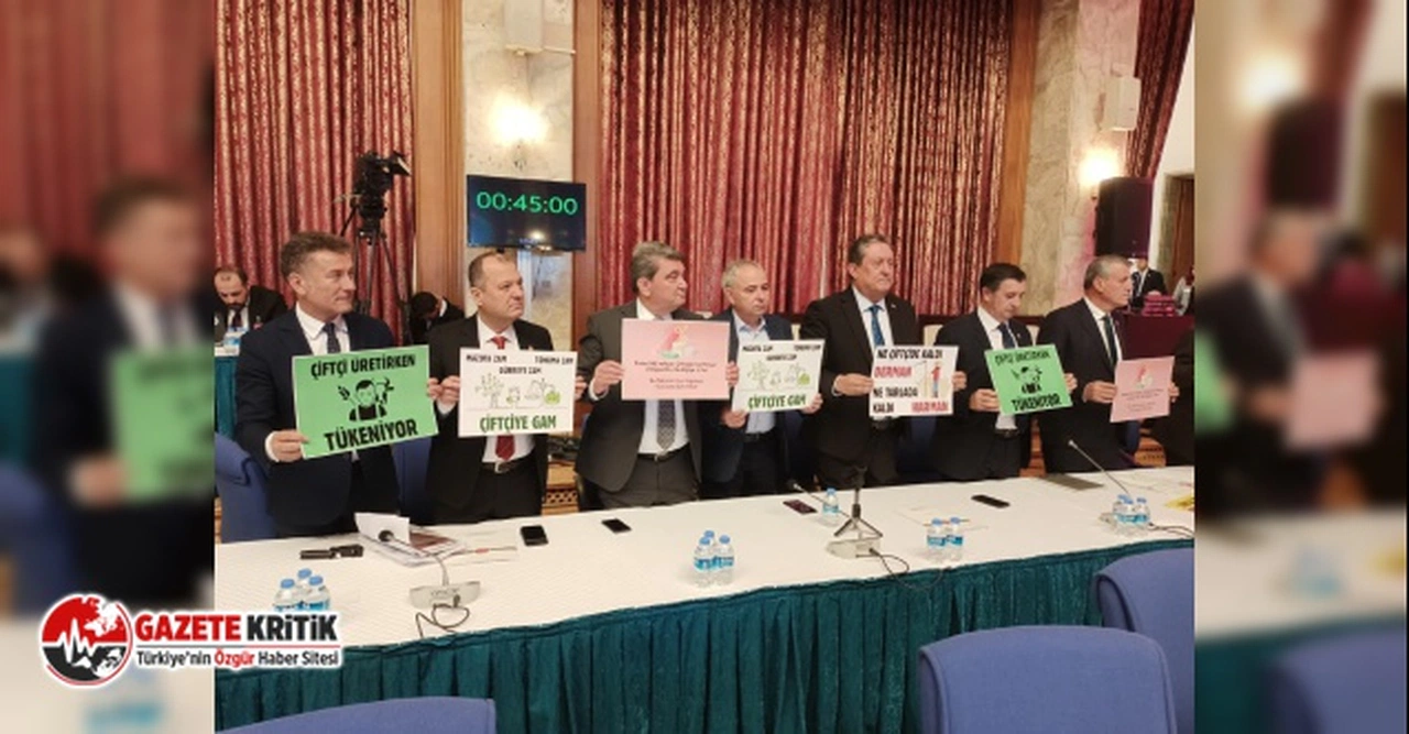 CHP'Lİ ÖZER: BU TARIM BÜTÇESİYLE TÜRKİYE YÜZYILI BİR MASAL