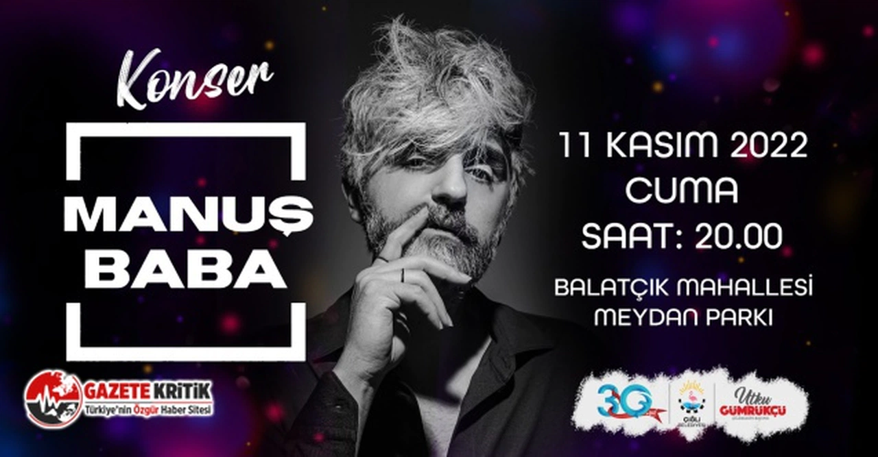 İzmir Çiğli’de Manuş Baba ve Selçuk Balcı Rüzgarı Esecek