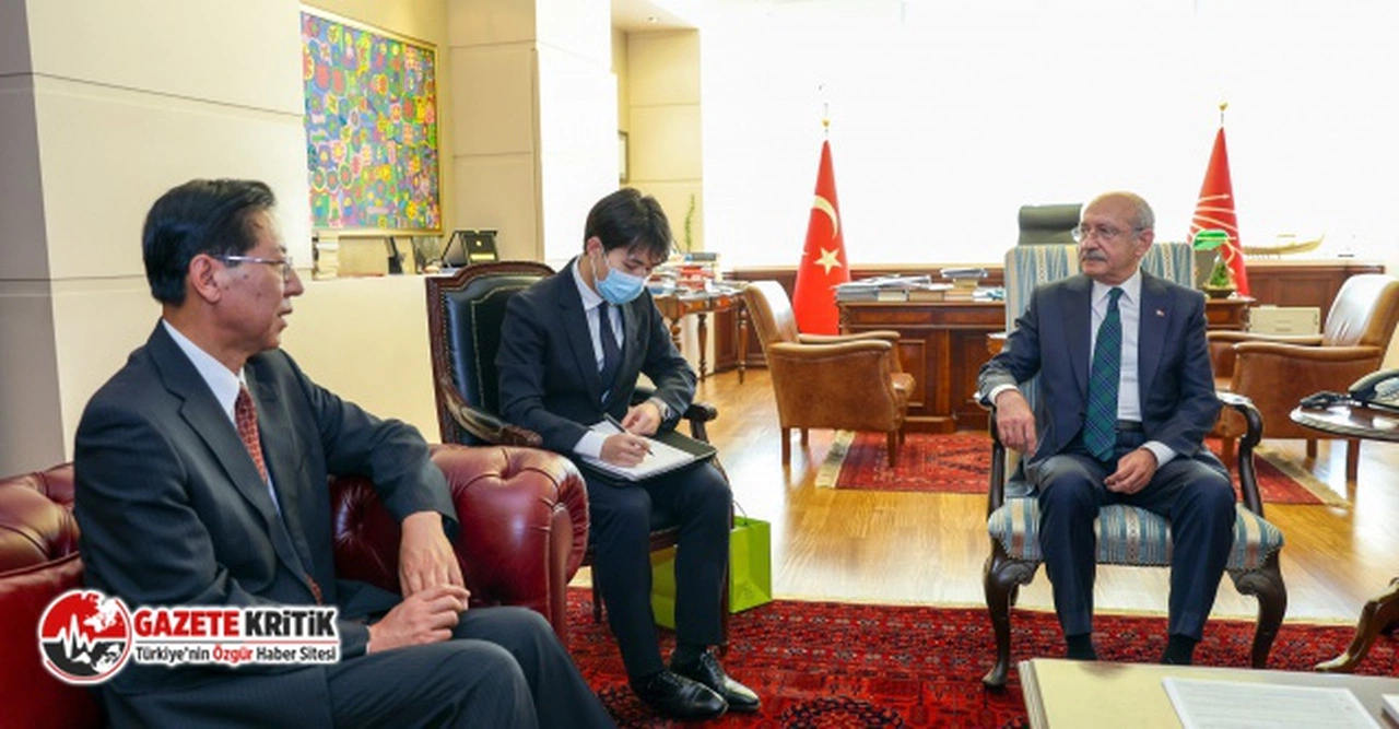 Kılıçdaroğlu Ankara’daki Çin Büyükelçisi Liu Shaobin ile görüştü!