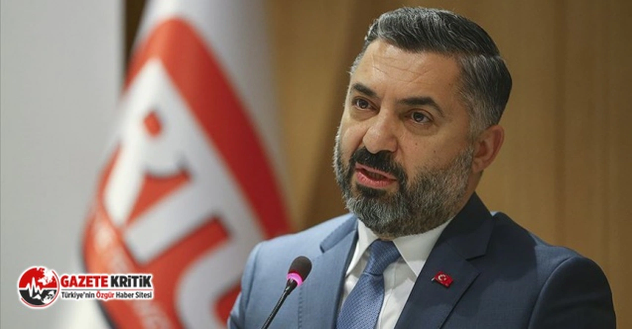 RTÜK Başkanı: Bazı yabancı medyada ülkemizin hain saldırı üzerinden nasıl karalandığını görüyoruz