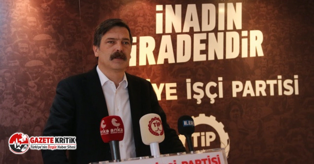 TİP Genel Başkanı Erkan Baş: Bu savaş bizim savaşımız değil, bizim kavgamız ekmeğimize göz koyanlarla!