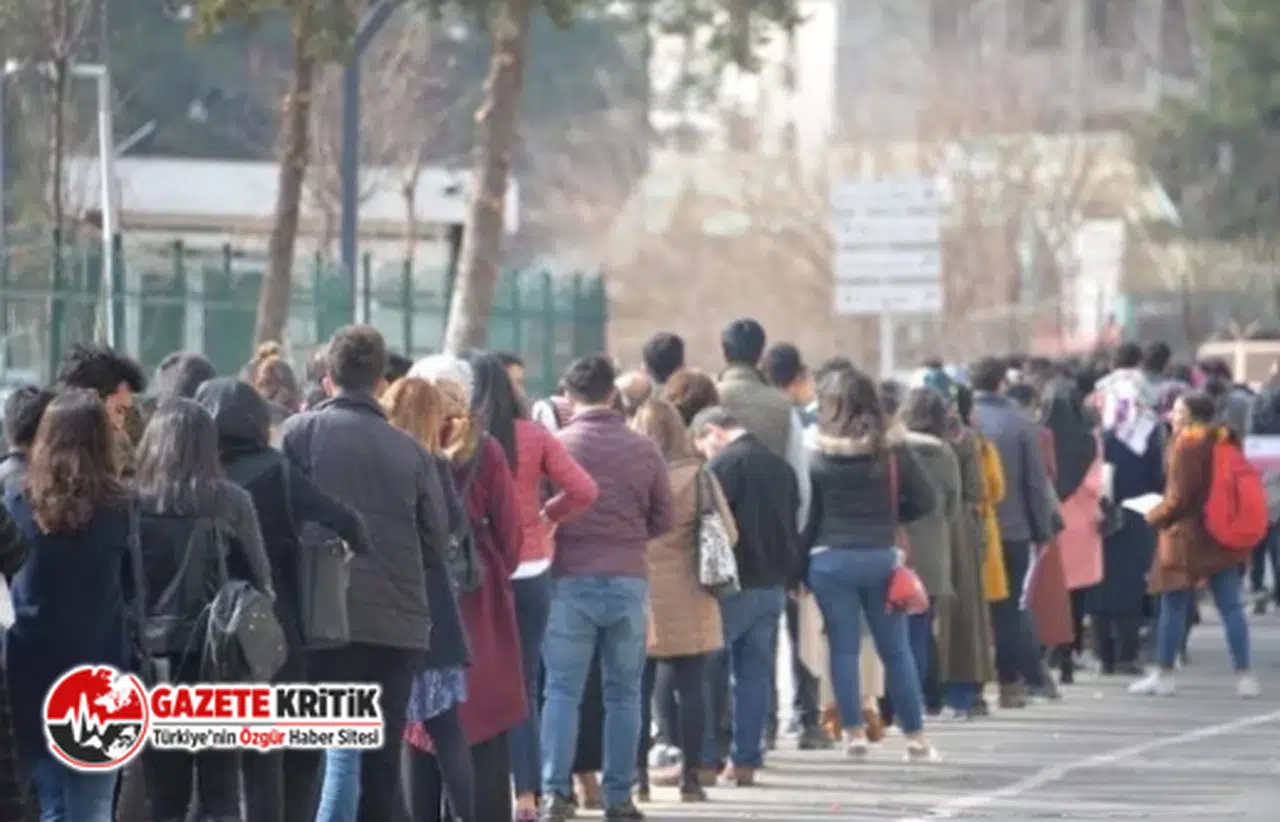 TÜİK işsizlik verilerini açıkladı: Genç nüfusta işsizlik oranı yüzde 19.1