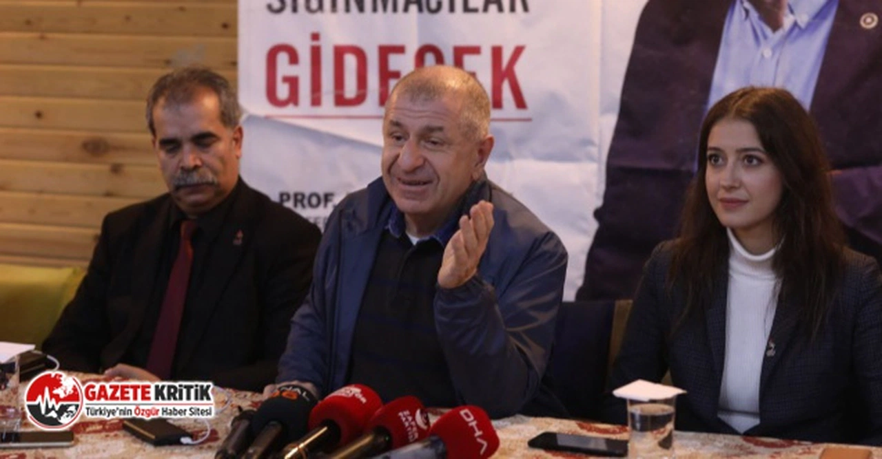 Ümit Özdağ'dan Cumhurbaşkanı Erdoğan'a yanıt:Zafer Partisi'nin Gelmiş Olduğu Noktanın Seni Epey Ürküttüğünü Görüyoruz