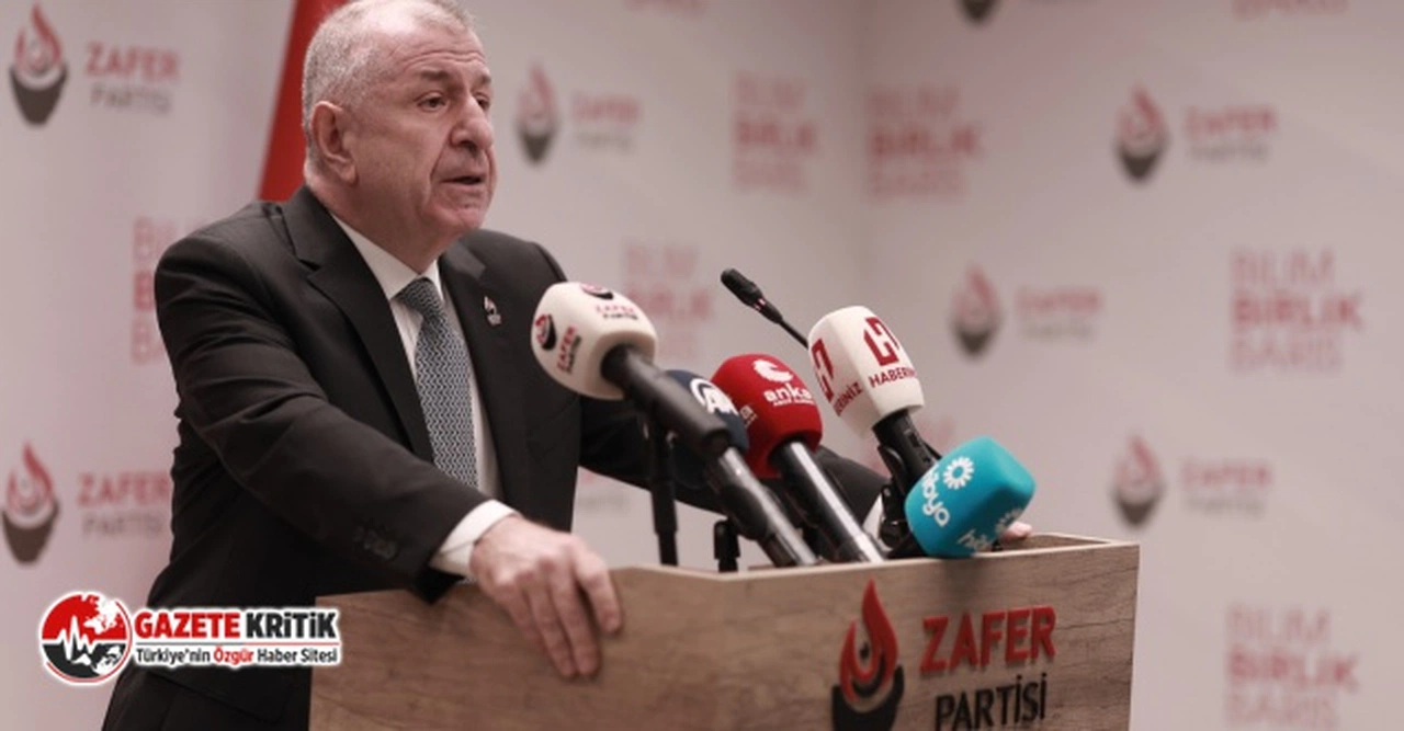 ZAFER PARTİSİ LİDERİ ÜMİT ÖZDAĞ:SÜLEYMAN, NE KADAR BÜYÜK SUÇLAR İŞLEDİN?
